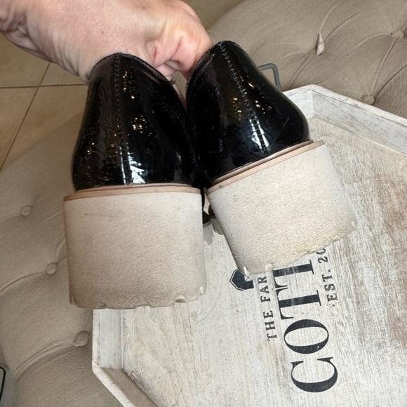 Dolce Vita Shiny Black Loafers size 9 - Picture 8 of 12